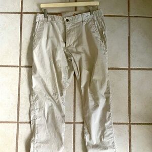Men’s straight leg khaki pants lightweight summer